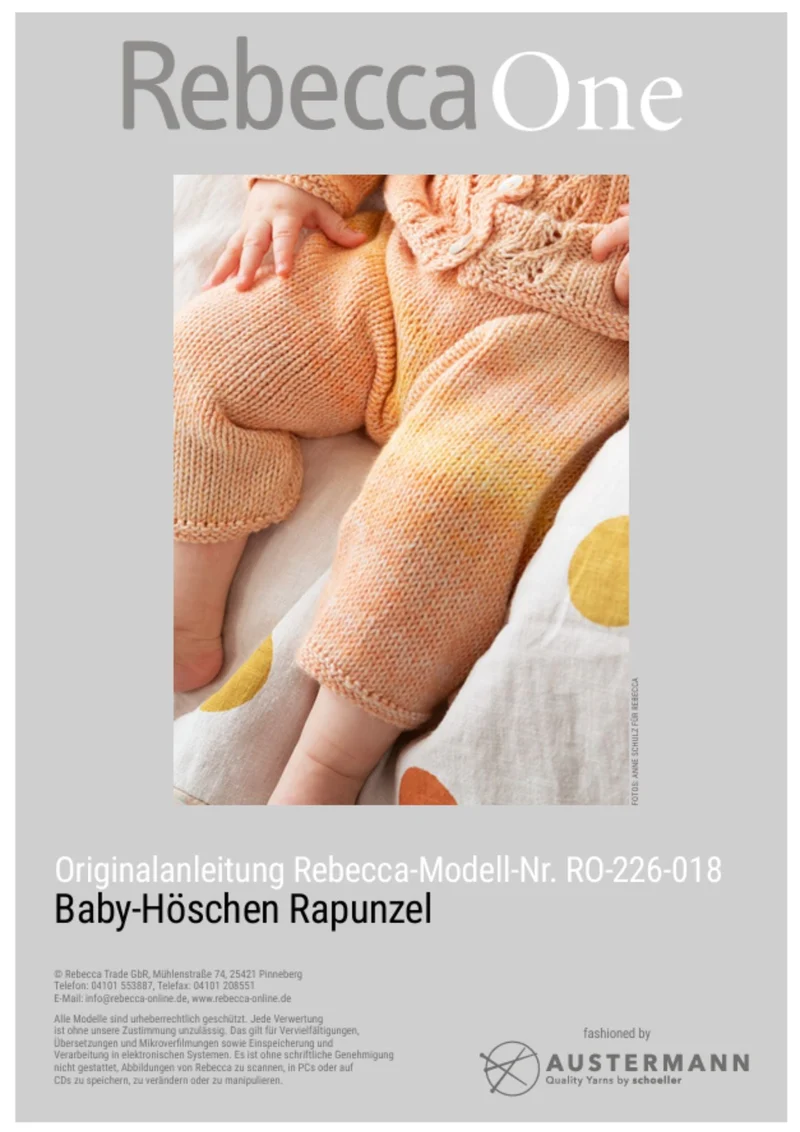 Anleitung: Baby-Höschen Rapunzel