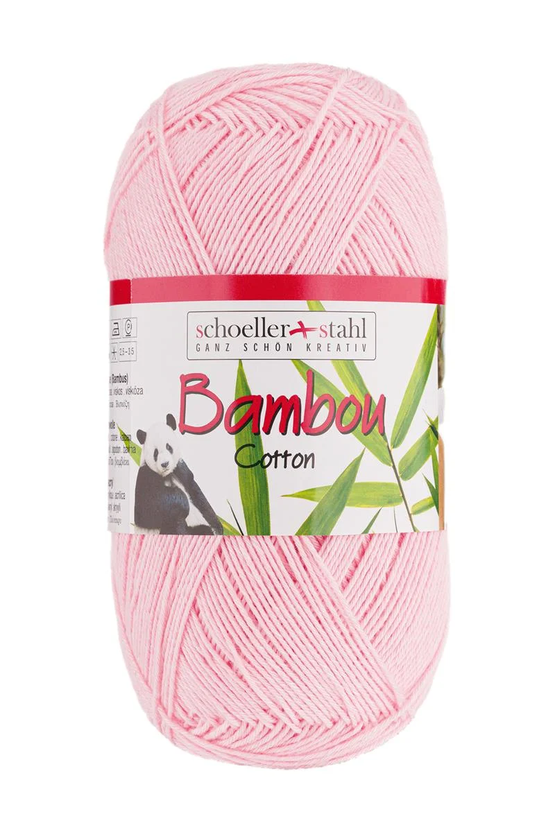 BAMBOU COTTON 100G | Farbe 19 - ROSA