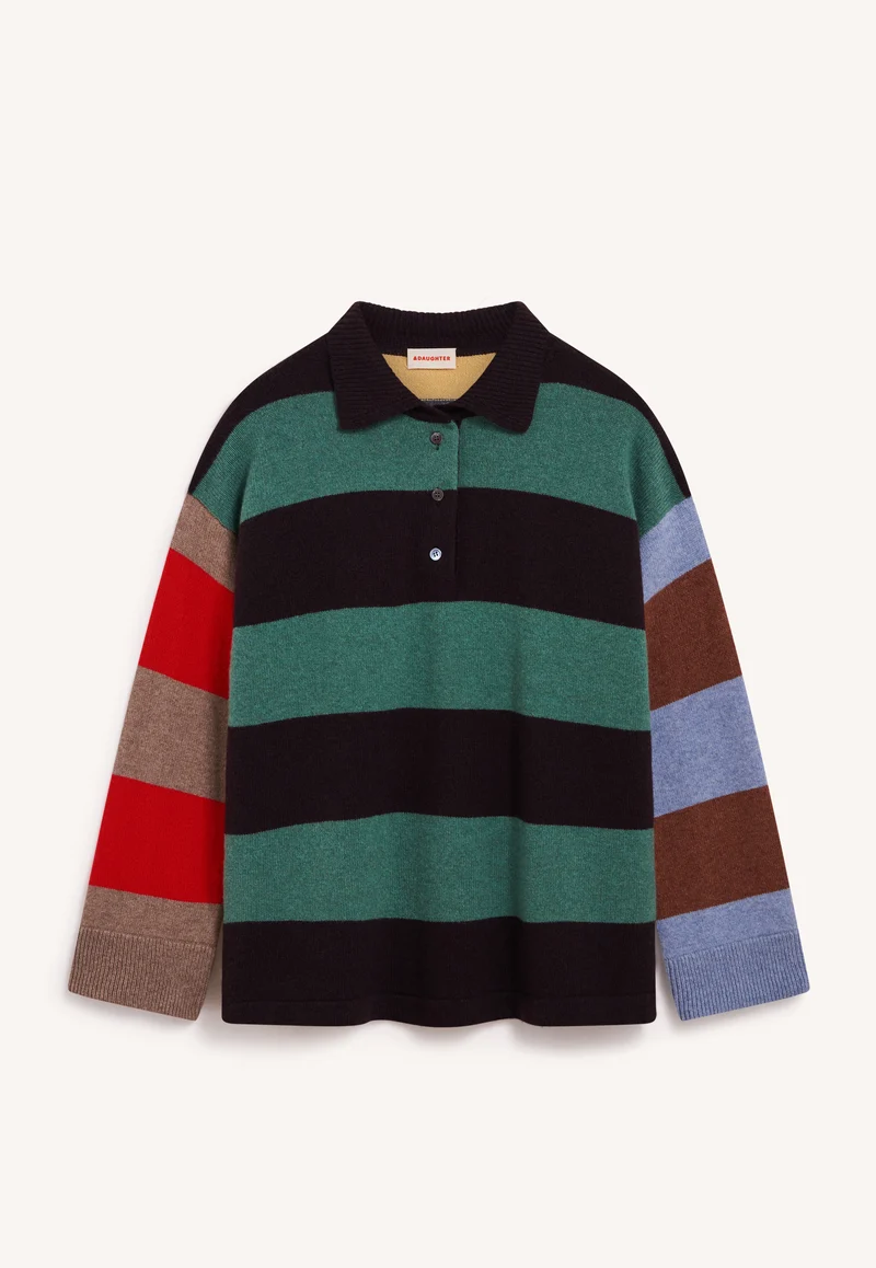 Torin Polo Shirt in Multi-Stripe