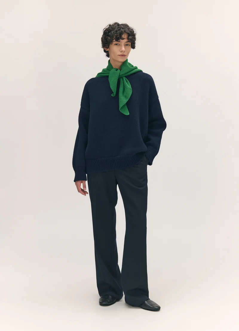 Fionn XL Cashmere Foulard in Pagoda Green