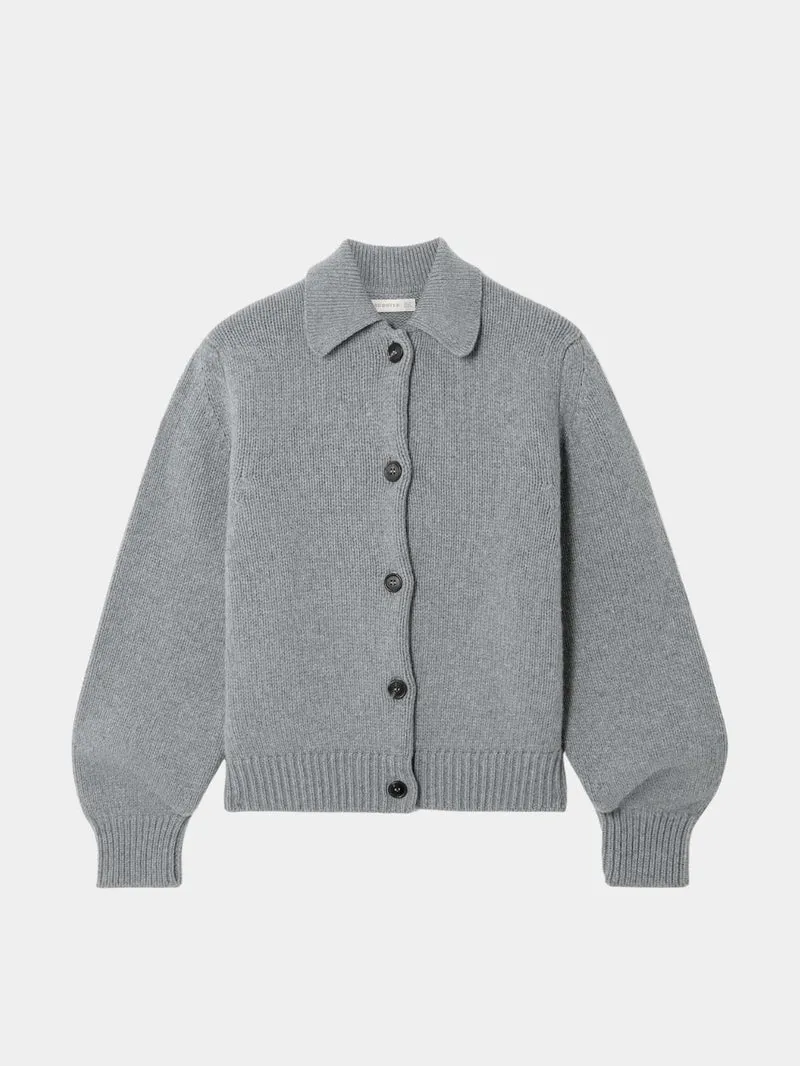 &Daughter Winny Collared Jacket in Grey