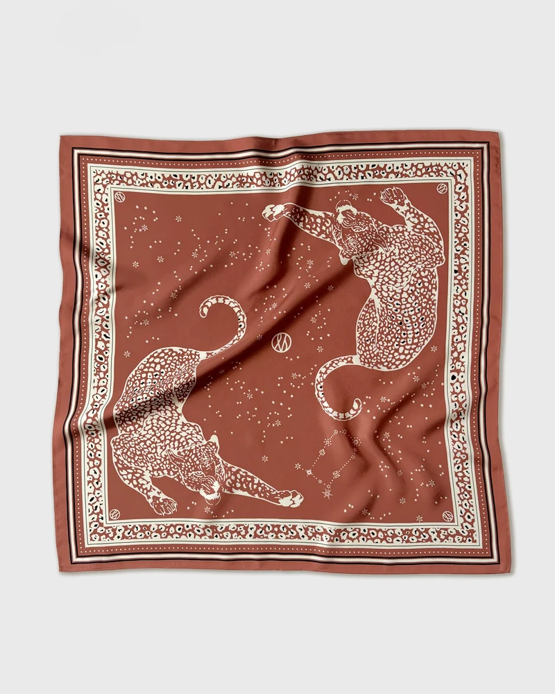 Le Scarf Gemini Scarf Terracotta