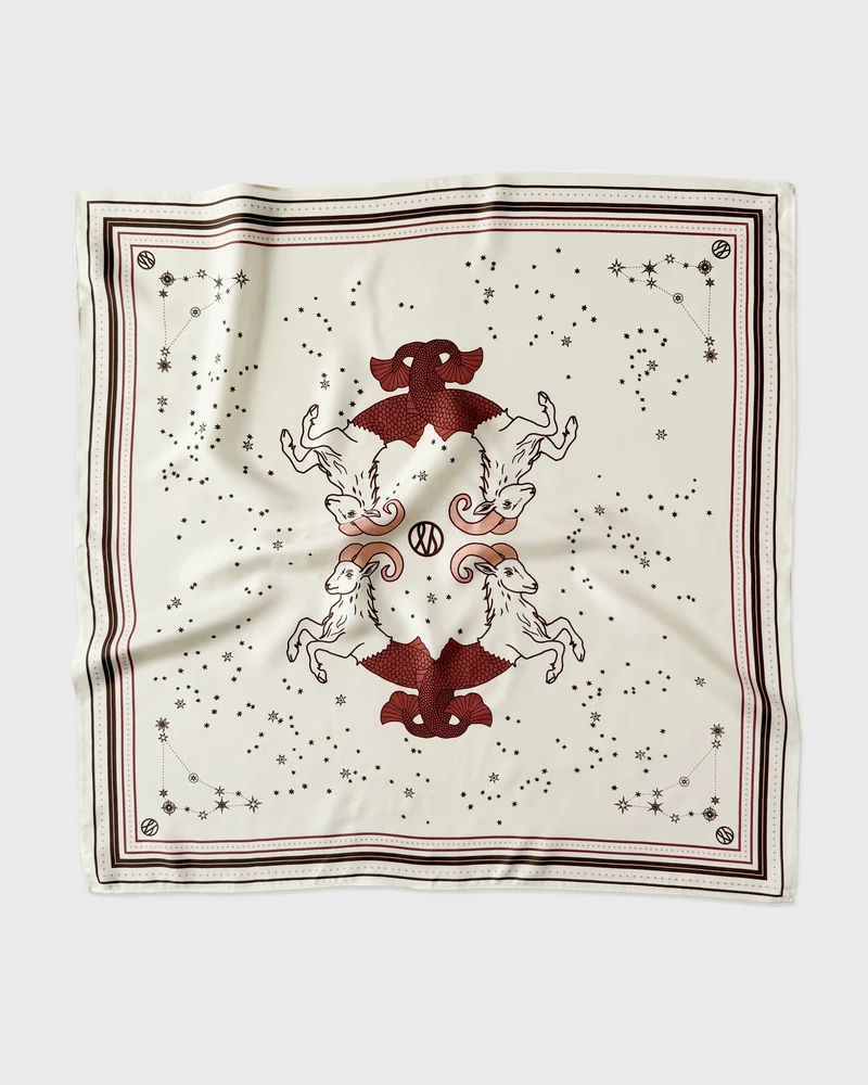 Le Scarf Capricorn Scarf Cream