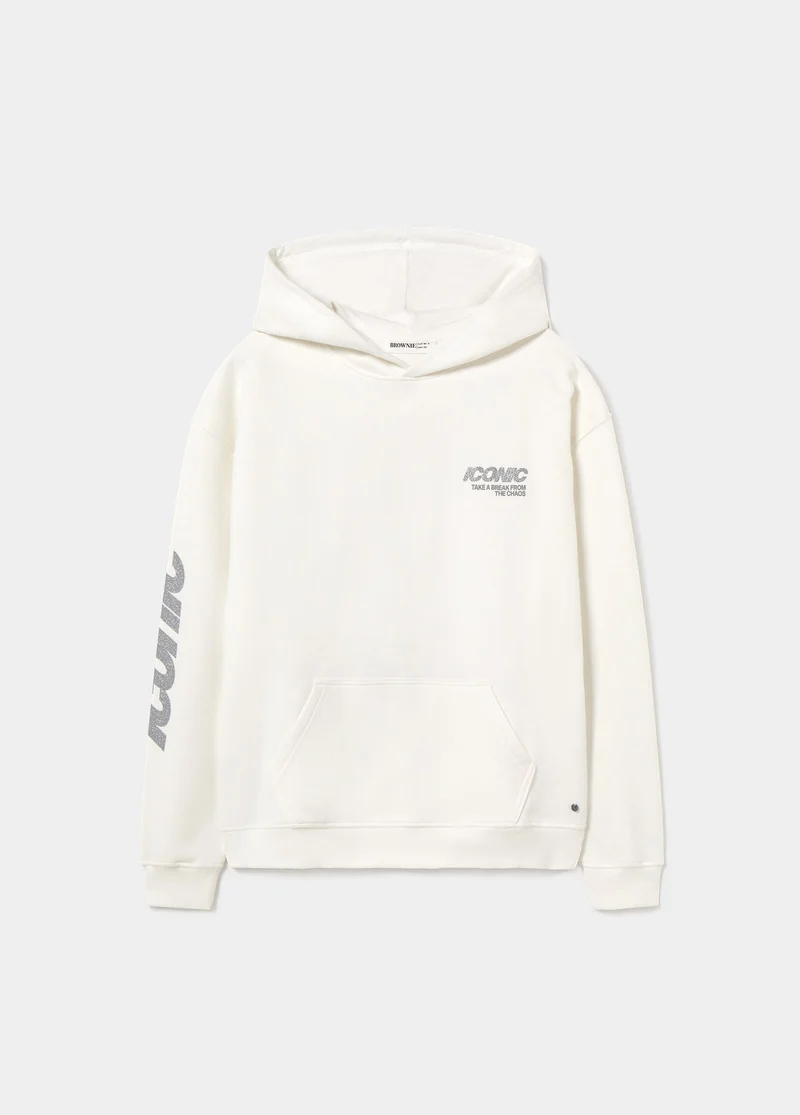 Hoodie with wings
