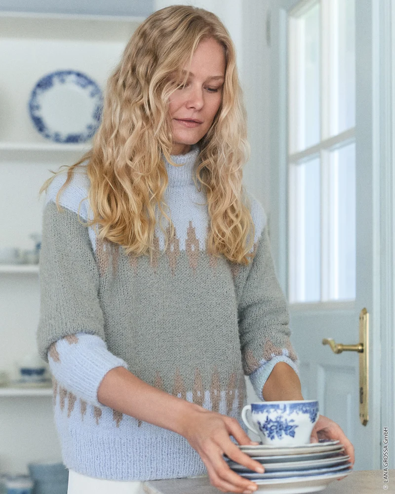 Lana Grossa Nordic Knits Nr. 5 Scandic Living DE + NL Einlage