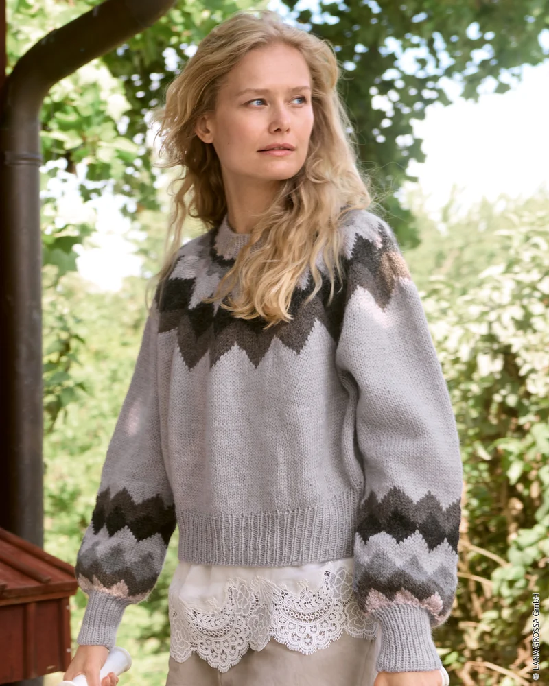 Lana Grossa Nordic Knits Nr. 5 Scandic Living DE + NL Einlage
