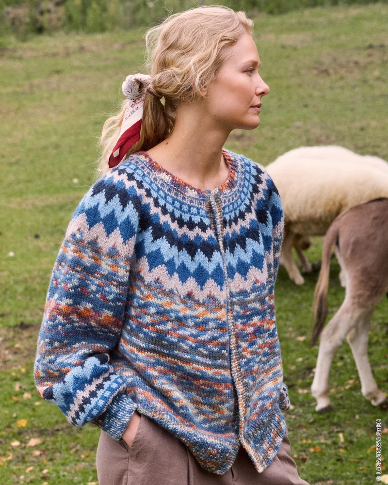 Lana Grossa Nordic Knits Nr. 5 Scandic Living DE + NL Einlage