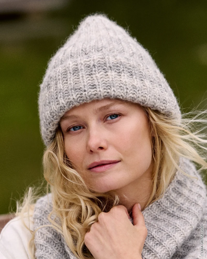 Lana Grossa Pelo Cashmere 003 Braun/Beige