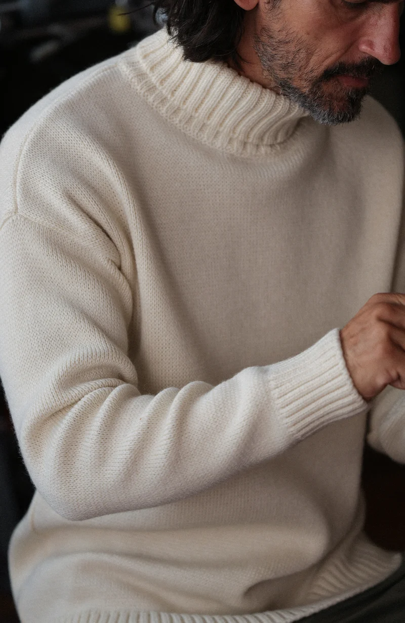 Der moderne Submariner – Rollkragenpullover aus Merinowolle
