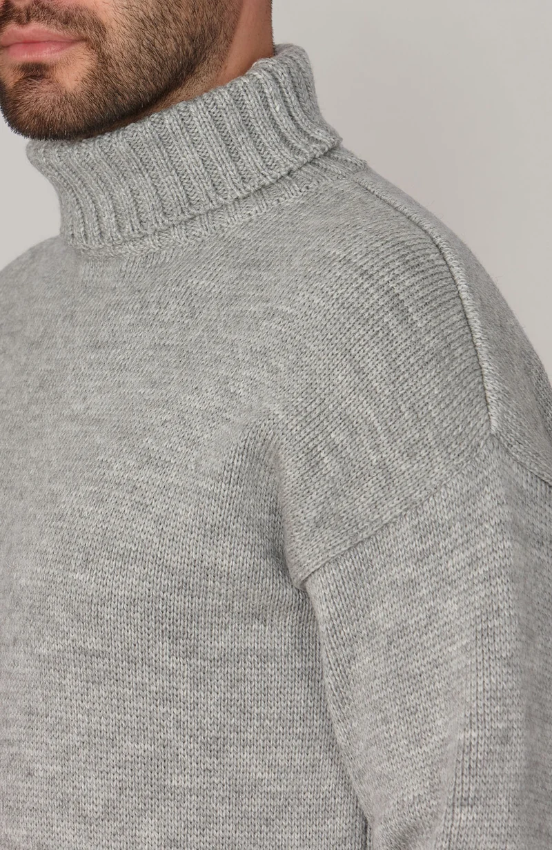 Der moderne Submariner – Rollkragenpullover aus Merinowolle