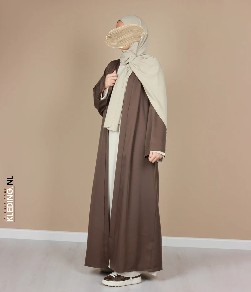Essentieller Kimono Akemi - Espresso