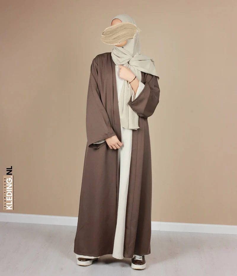 Essentieller Kimono Akemi - Espresso