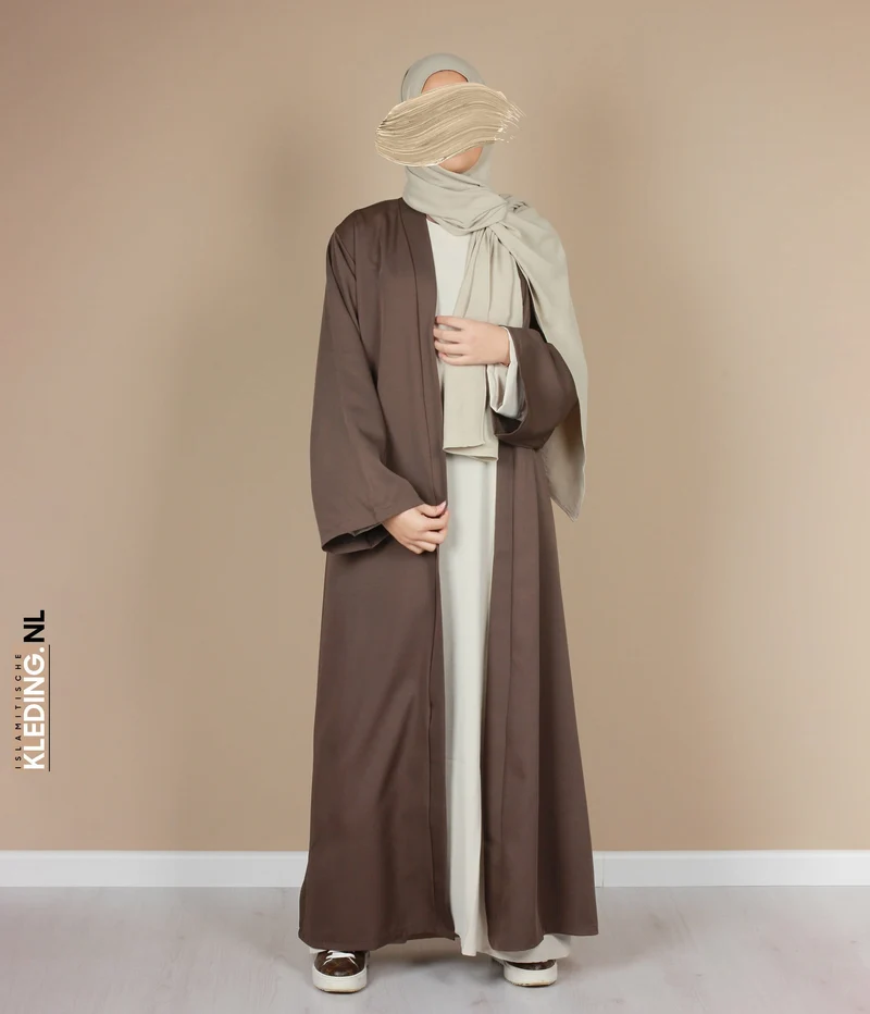 Essentieller Kimono Akemi - Espresso