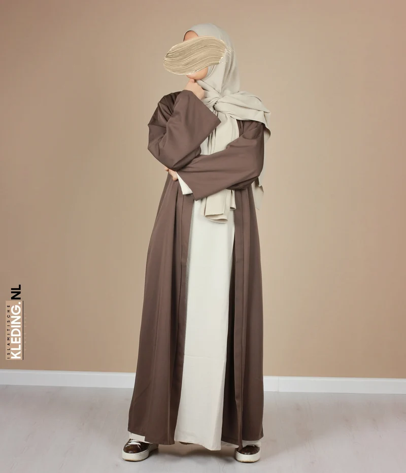 Essentieller Kimono Akemi - Espresso