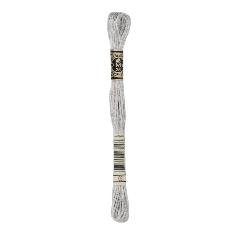 DMC 117MC Mouliné Spécial Stickgarn 8 m 02