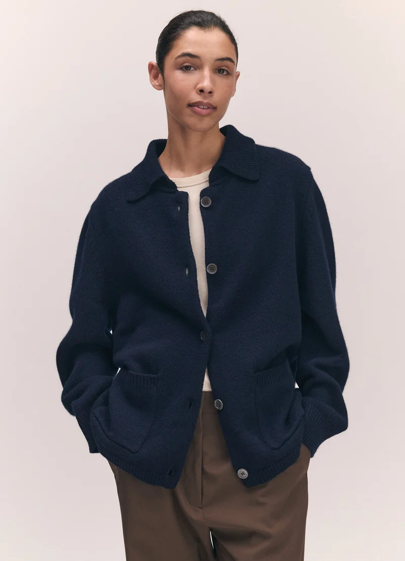 Cashel Chore Jacket in Navy
