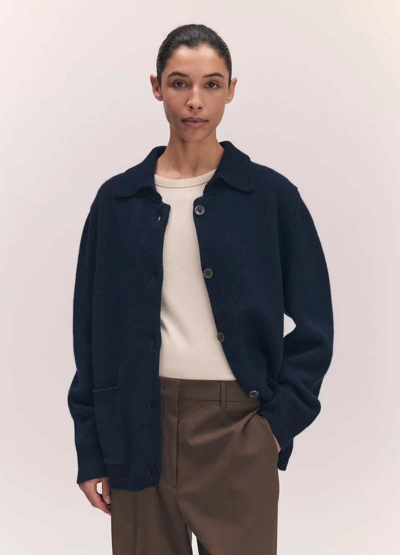 Cashel Chore Jacket in Navy