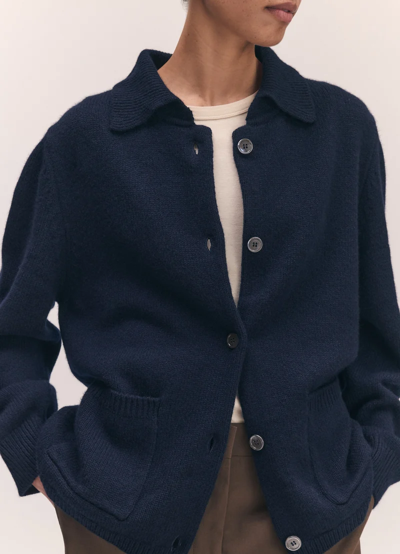Cashel Chore Jacket in Navy