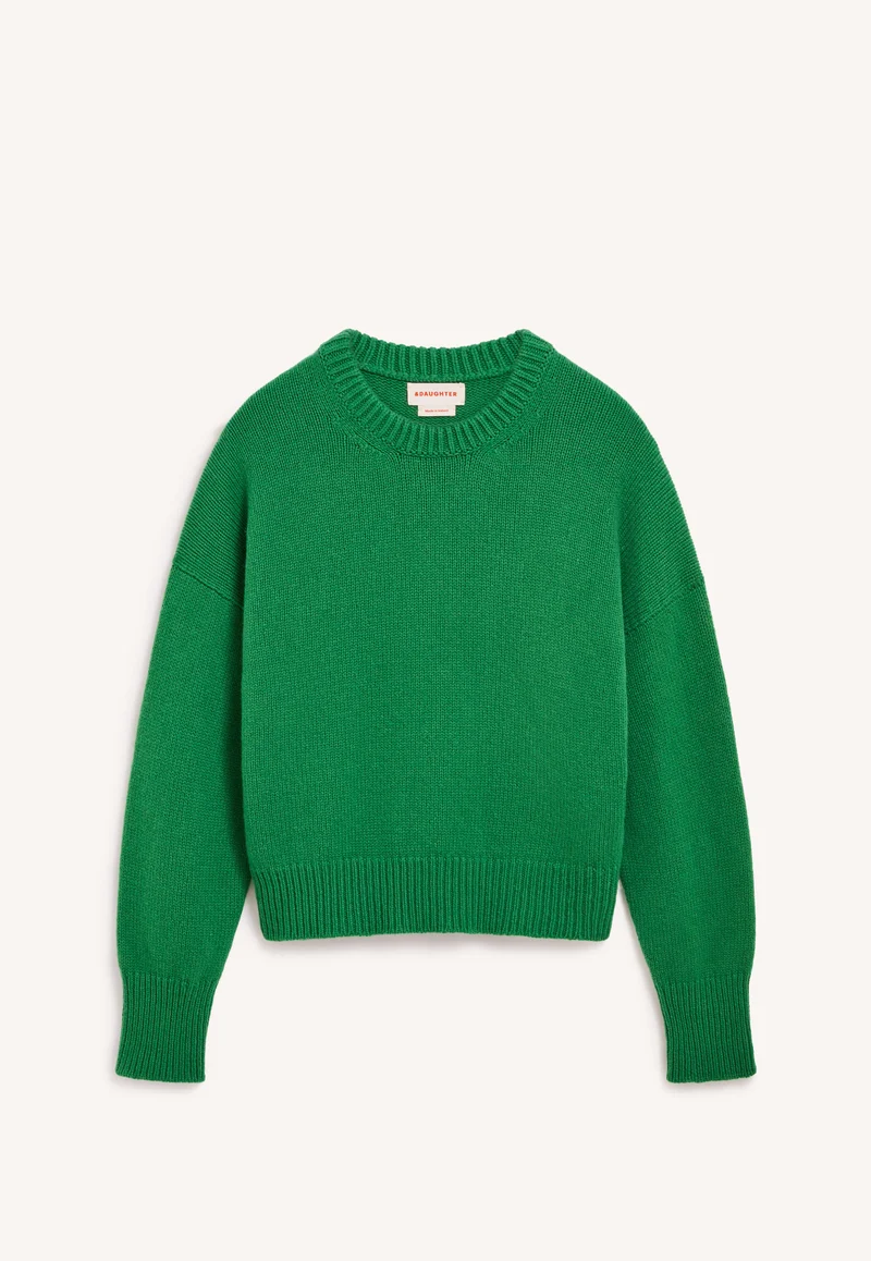 Sora Crewneck in Pagoda Green