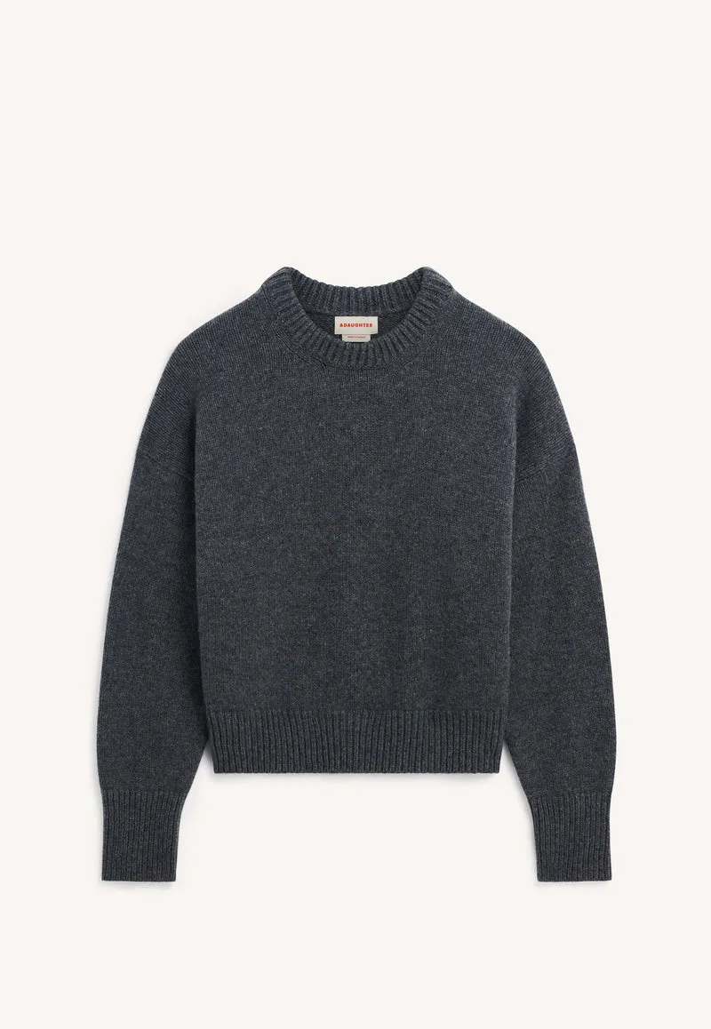 Sora Crewneck in Derby Grey