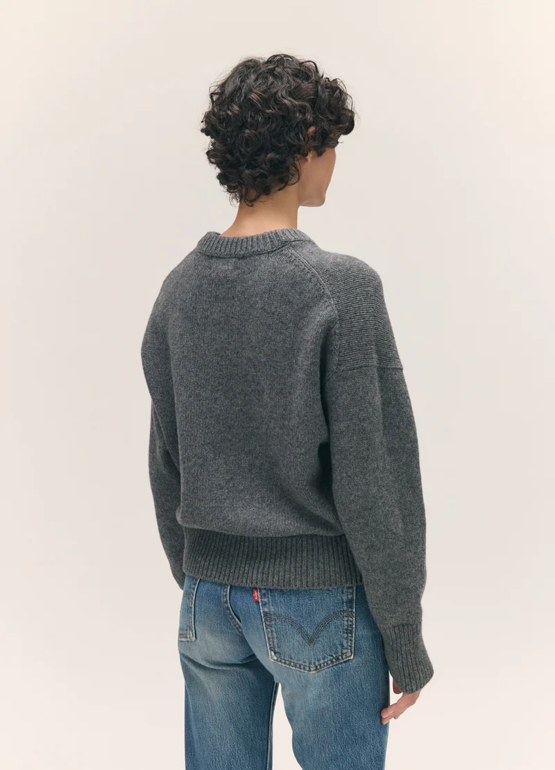 Sora Crewneck in Derby Grey