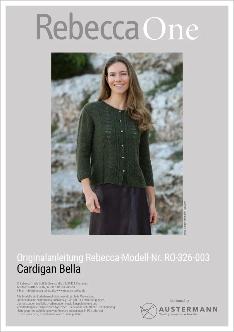 Anleitung: Cardigan Bella