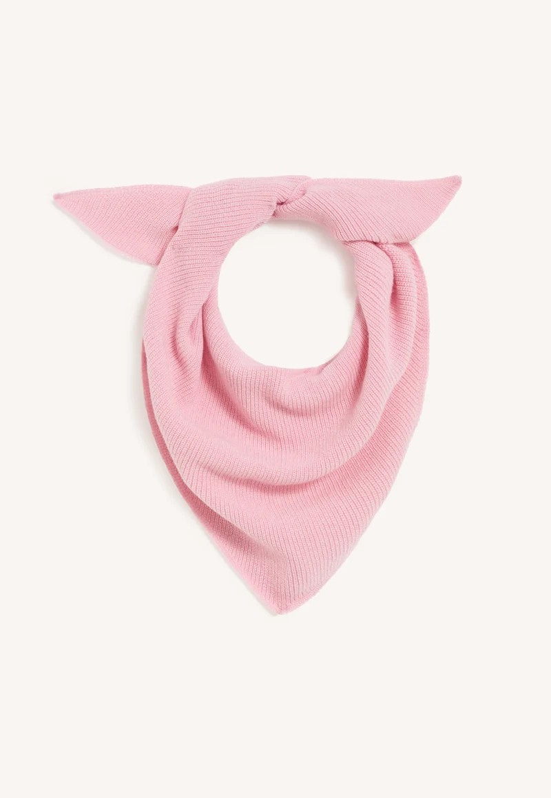 Fionn XL Cashmere Foulard in Pale Pink