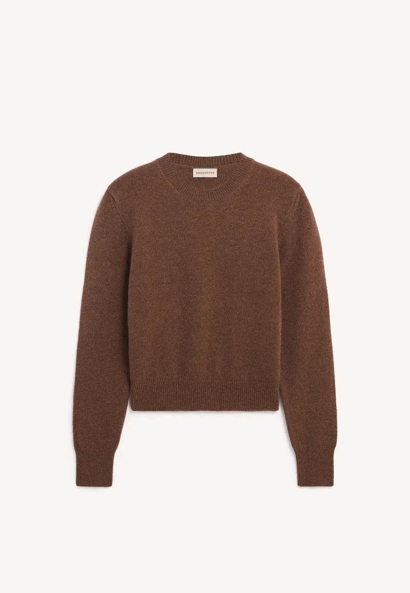 Sligo Crewneck in Hazelnut