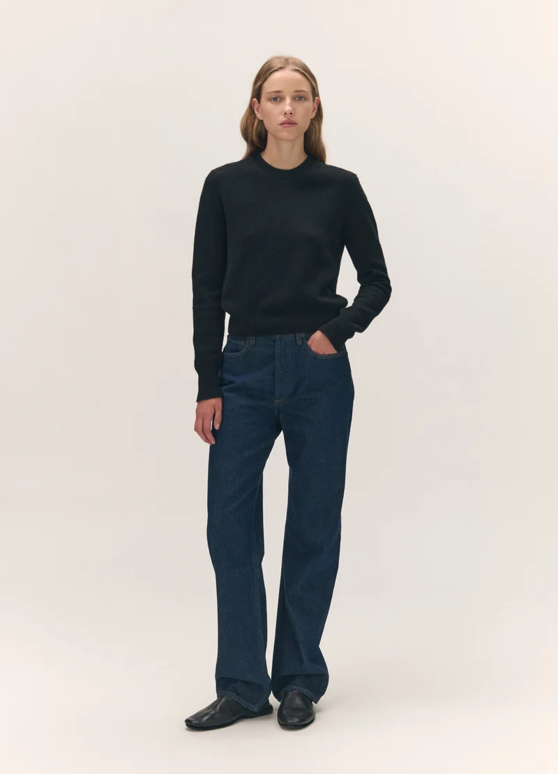 Sligo Crewneck in Black