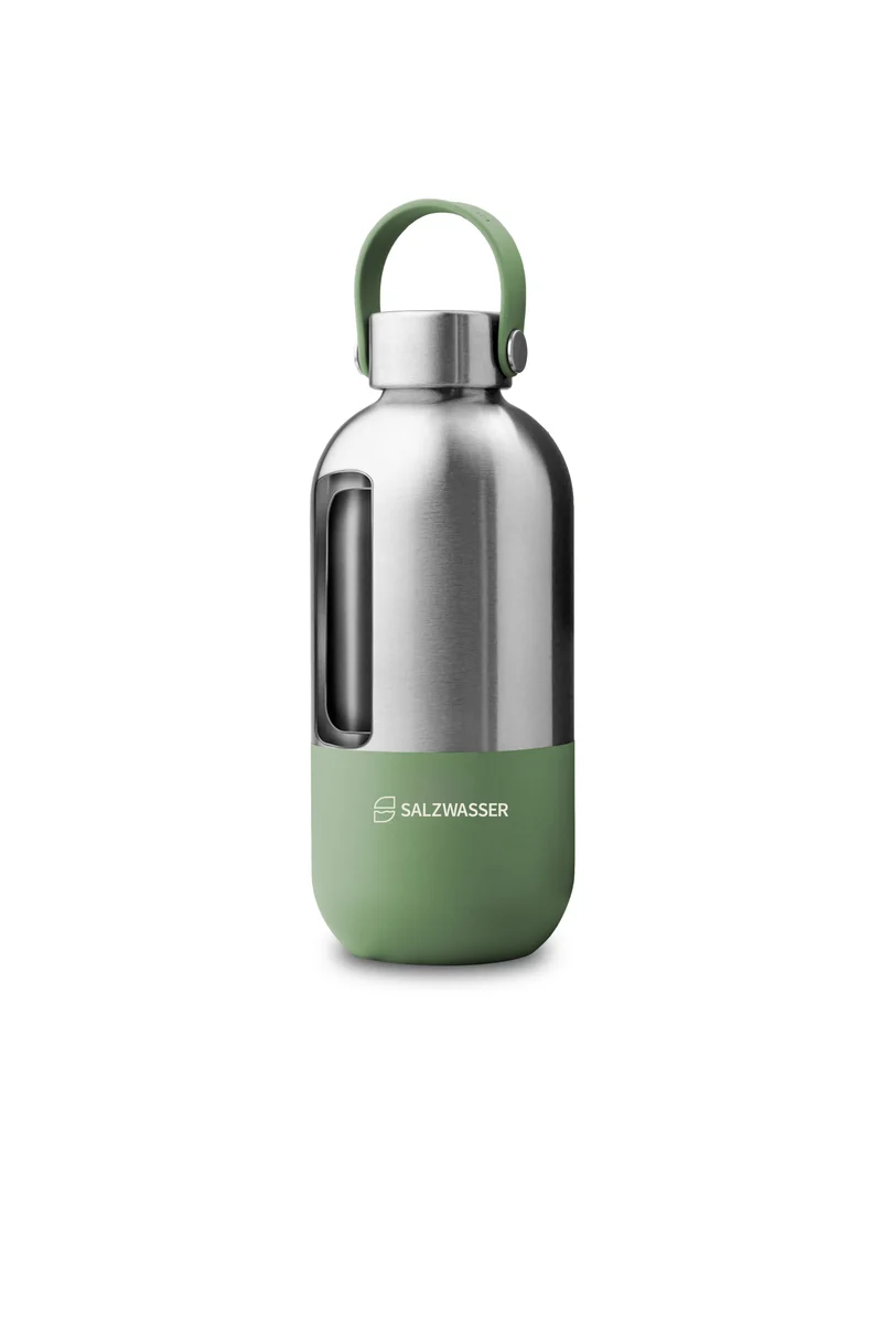 Edelstahl Trinkflasche 1000 ml Grün