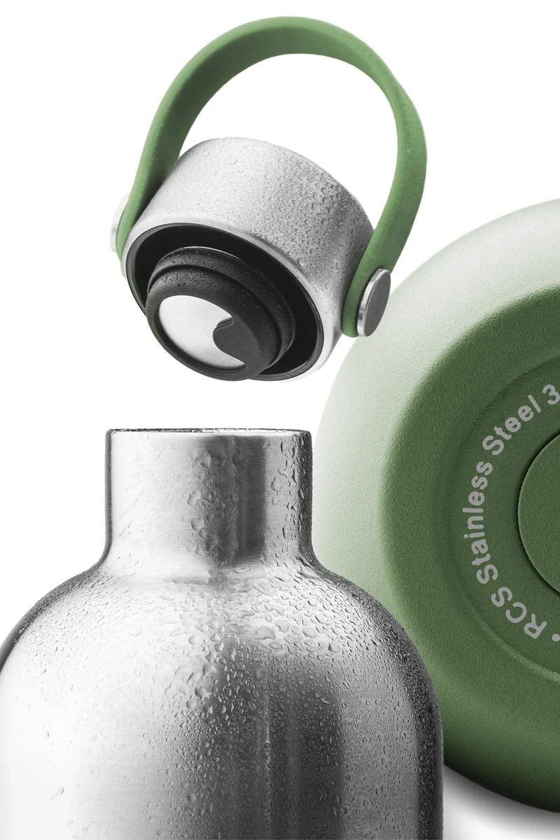 Edelstahl Trinkflasche 1000 ml Grün