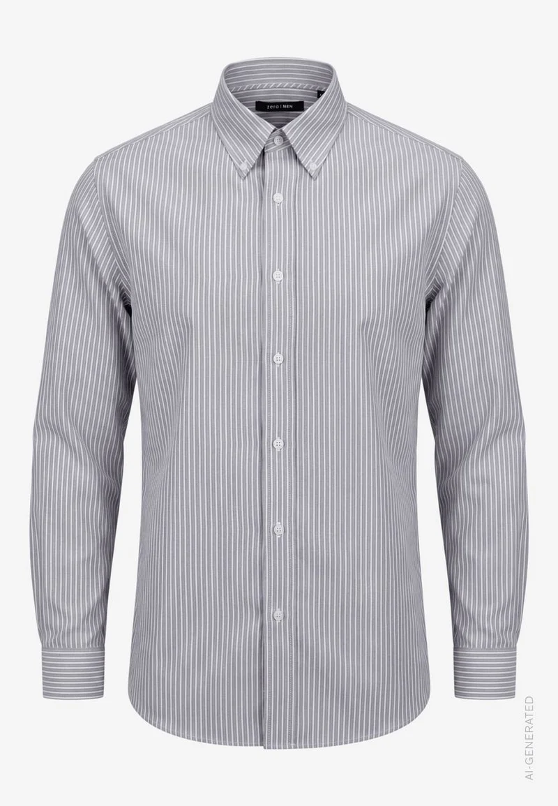 Oversize Hemd Herren mit Streifen