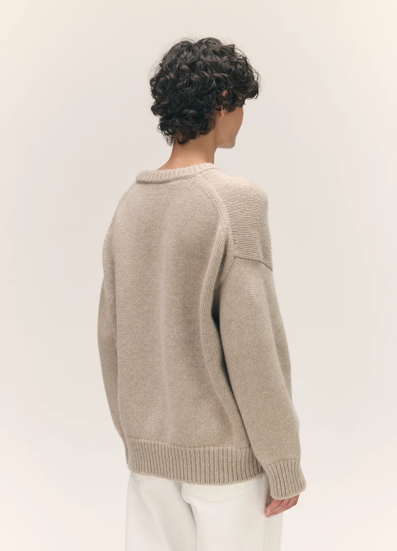 Caragh Crewneck in Oat