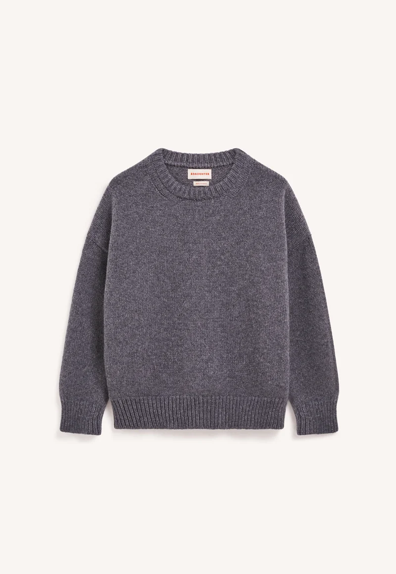 Caragh Crewneck in Derby Grey