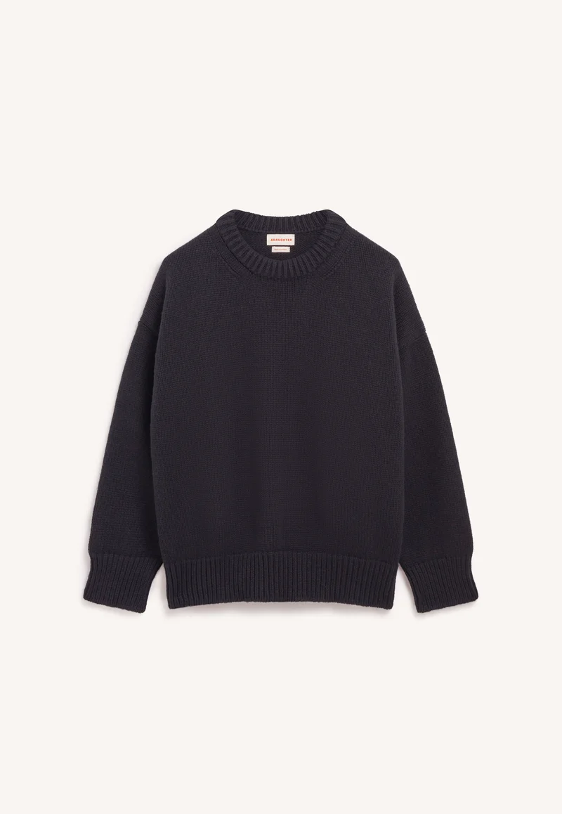 Caragh Crewneck in Black