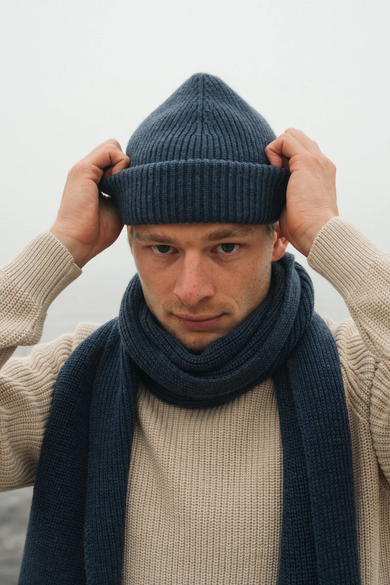 Mütze Seemann Indigo