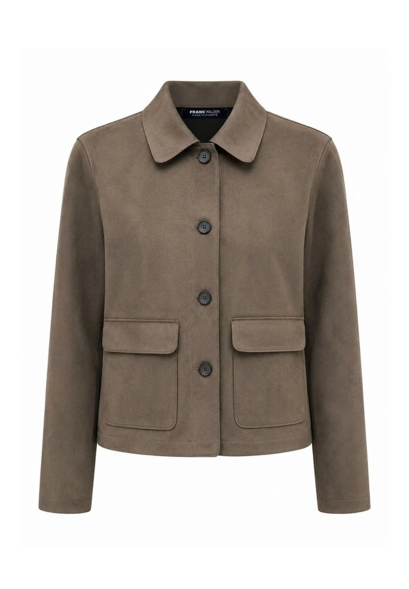 Leichtjacke WILD MOCHA mit Pattentaschen