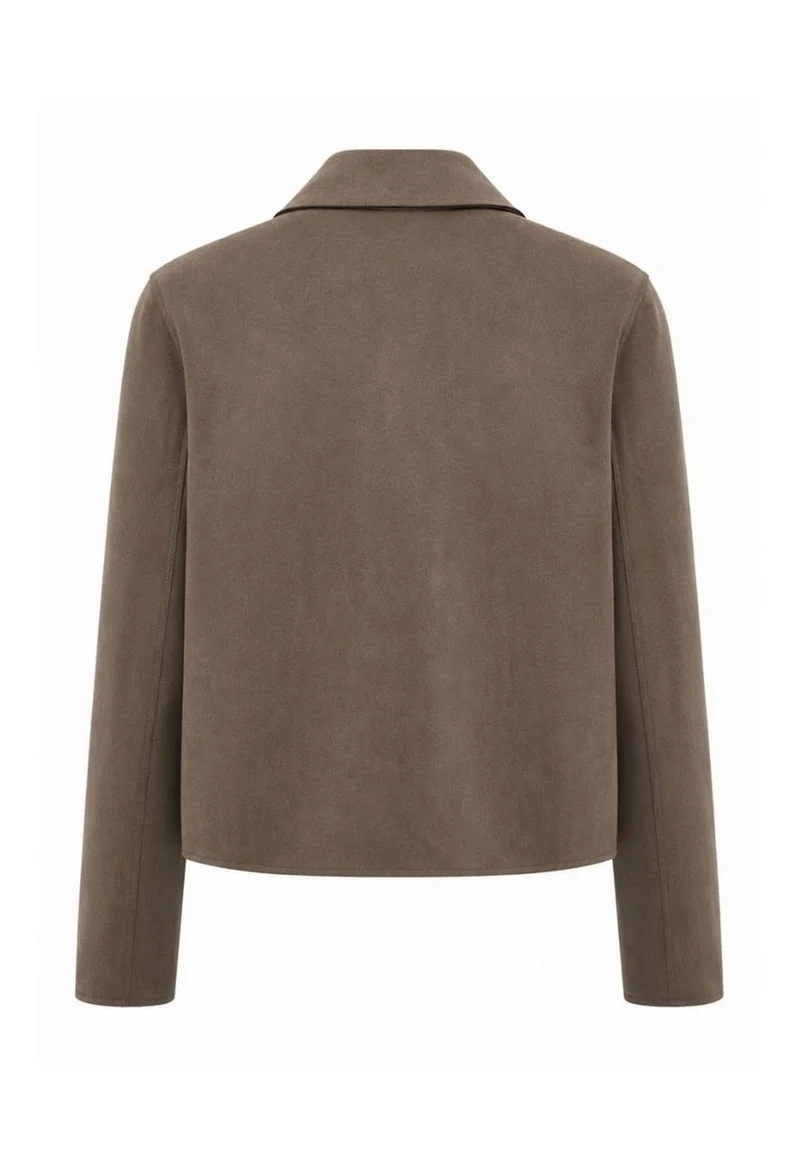 Leichtjacke WILD MOCHA mit Pattentaschen