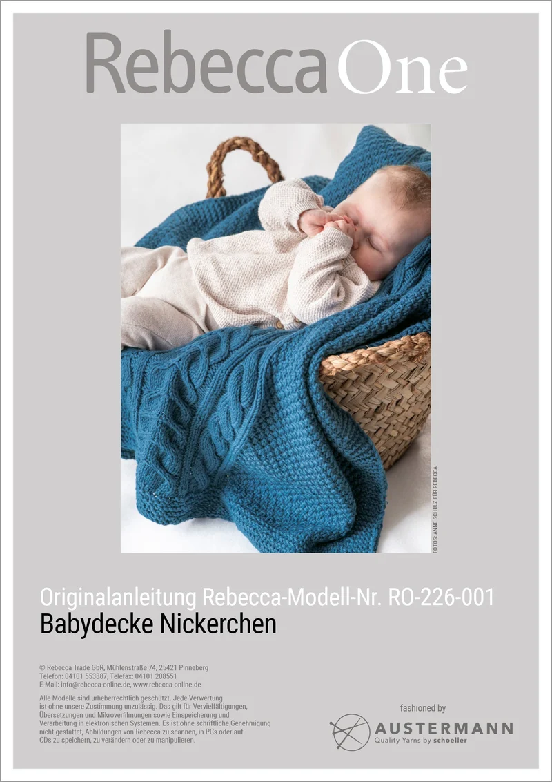 Anleitung: Babydecke Nickerchen