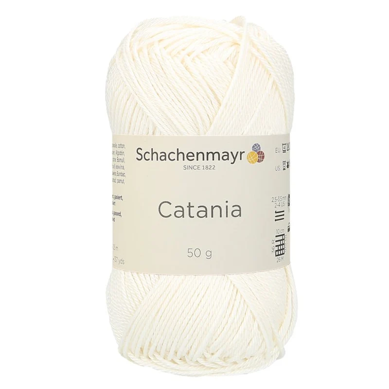 Catania | Baumwolle | 125m/50g | Farbe 105 - Natur