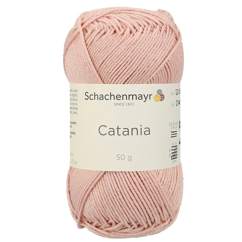 Catania | Baumwolle | 125m/50g | Farbe 433 - Rose Gold
