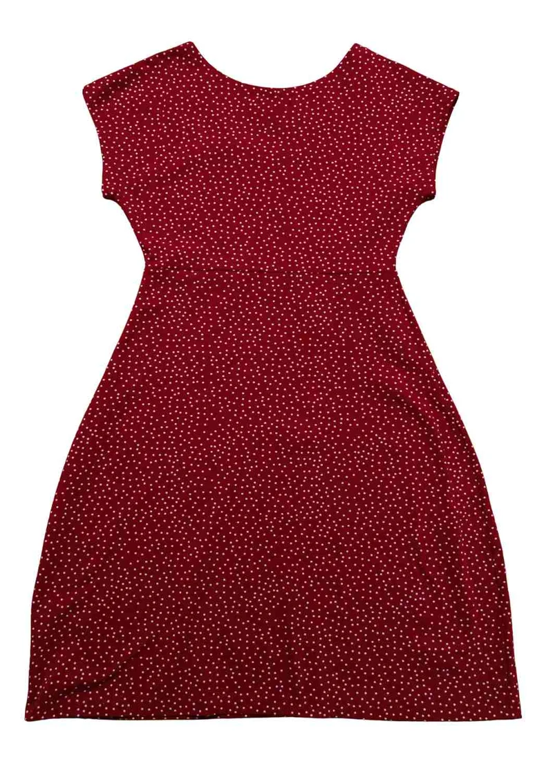 Jerseykleid aus Baumwolle für Damen "Lilie", knielang