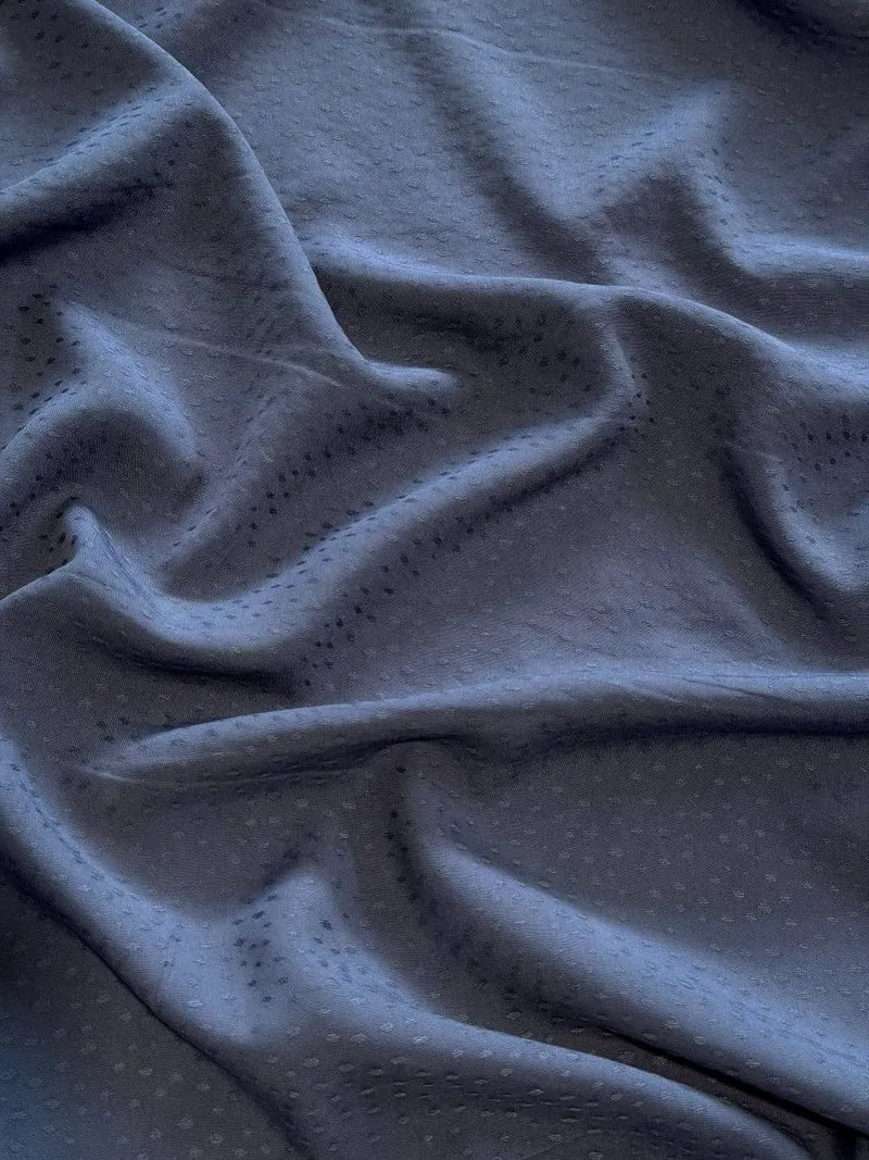 No. 2105 Jacquard jeansblau