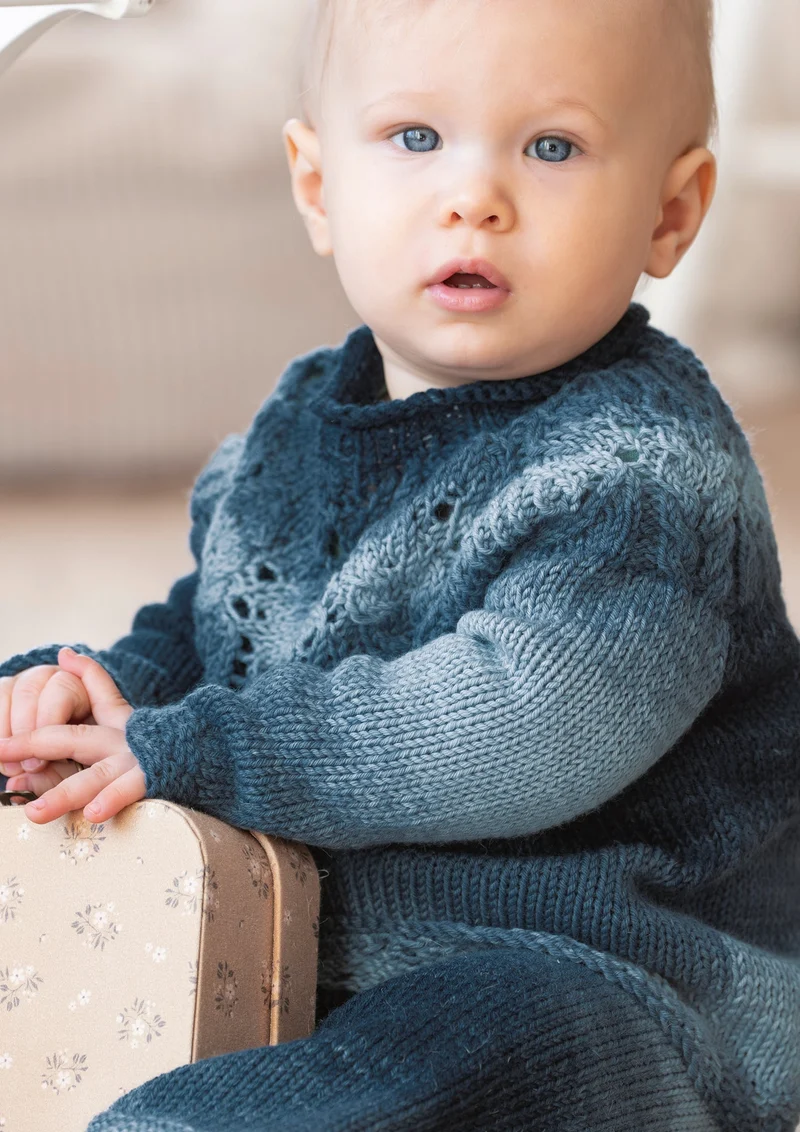 Babypullover Tröpfchen