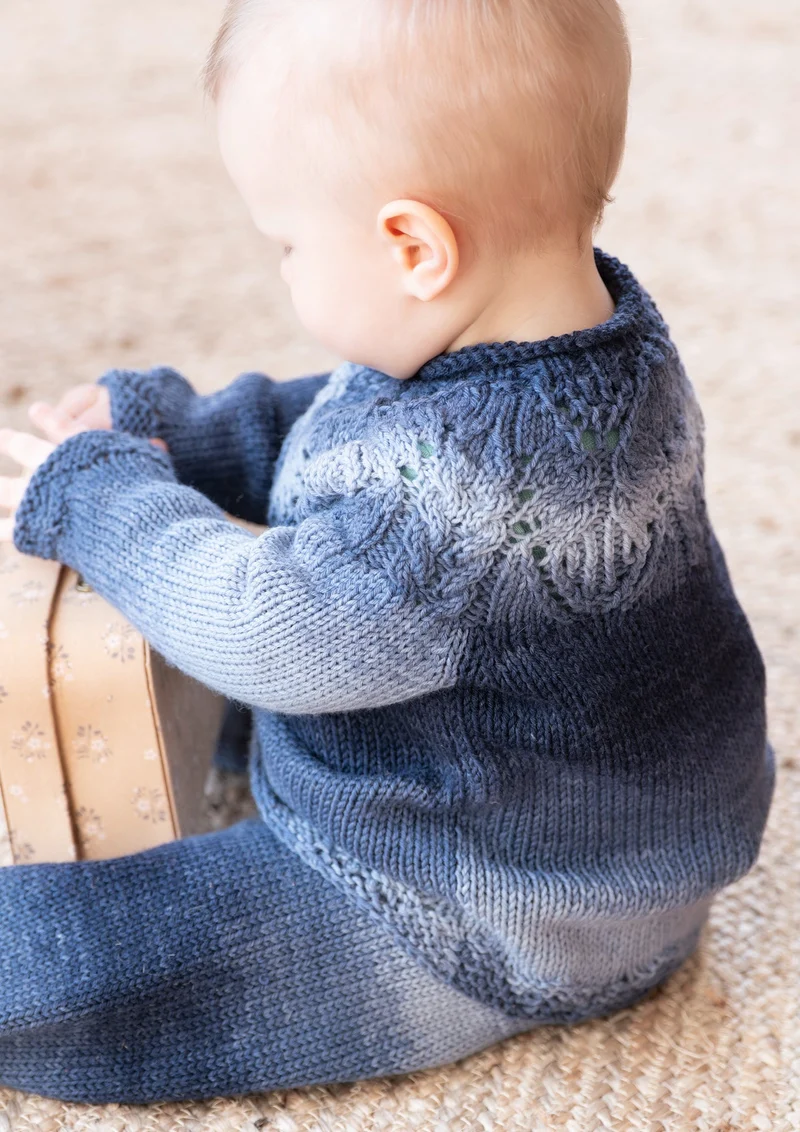 Babypullover Tröpfchen