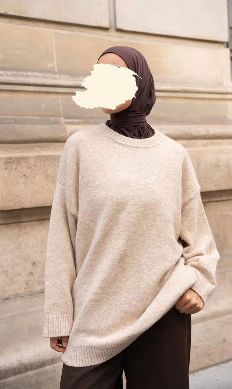 Strickpullover in Übergröße Laura