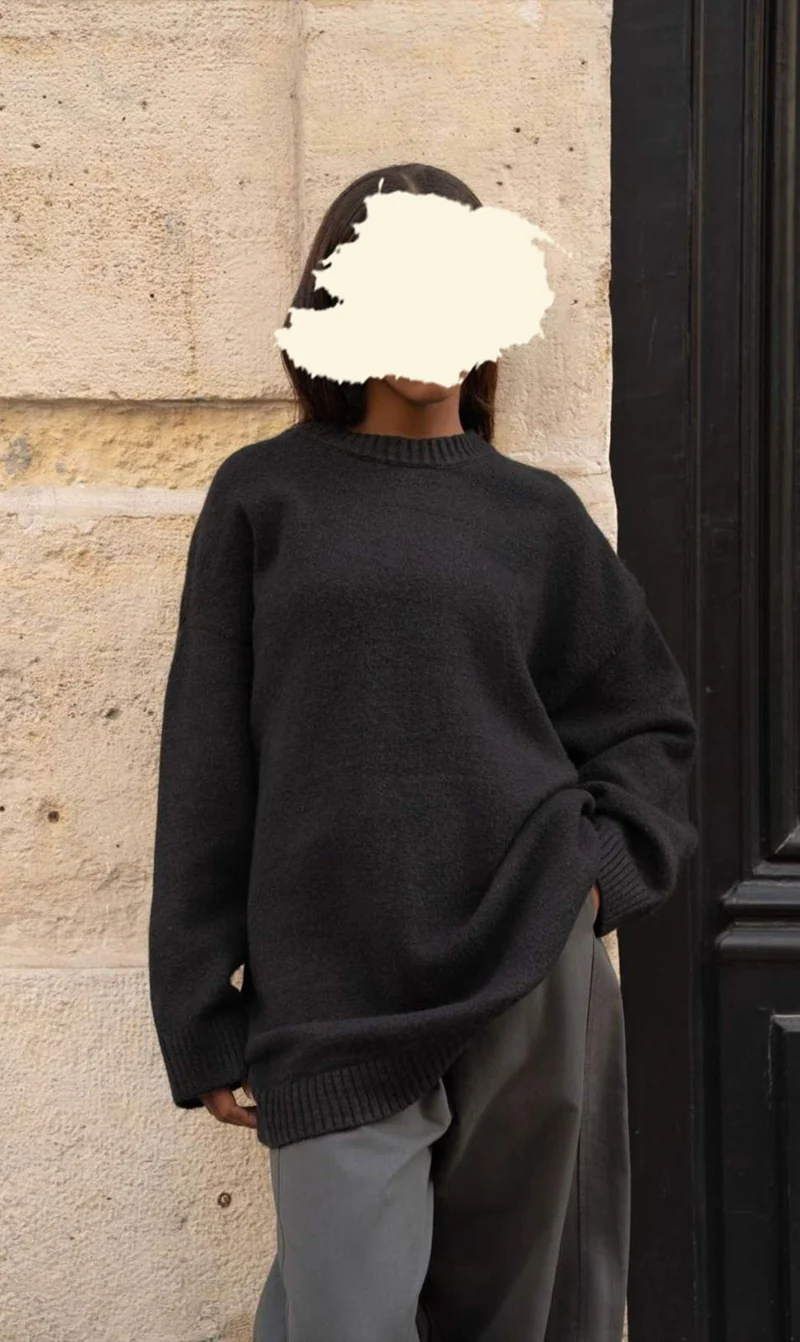Strickpullover in Übergröße Laura