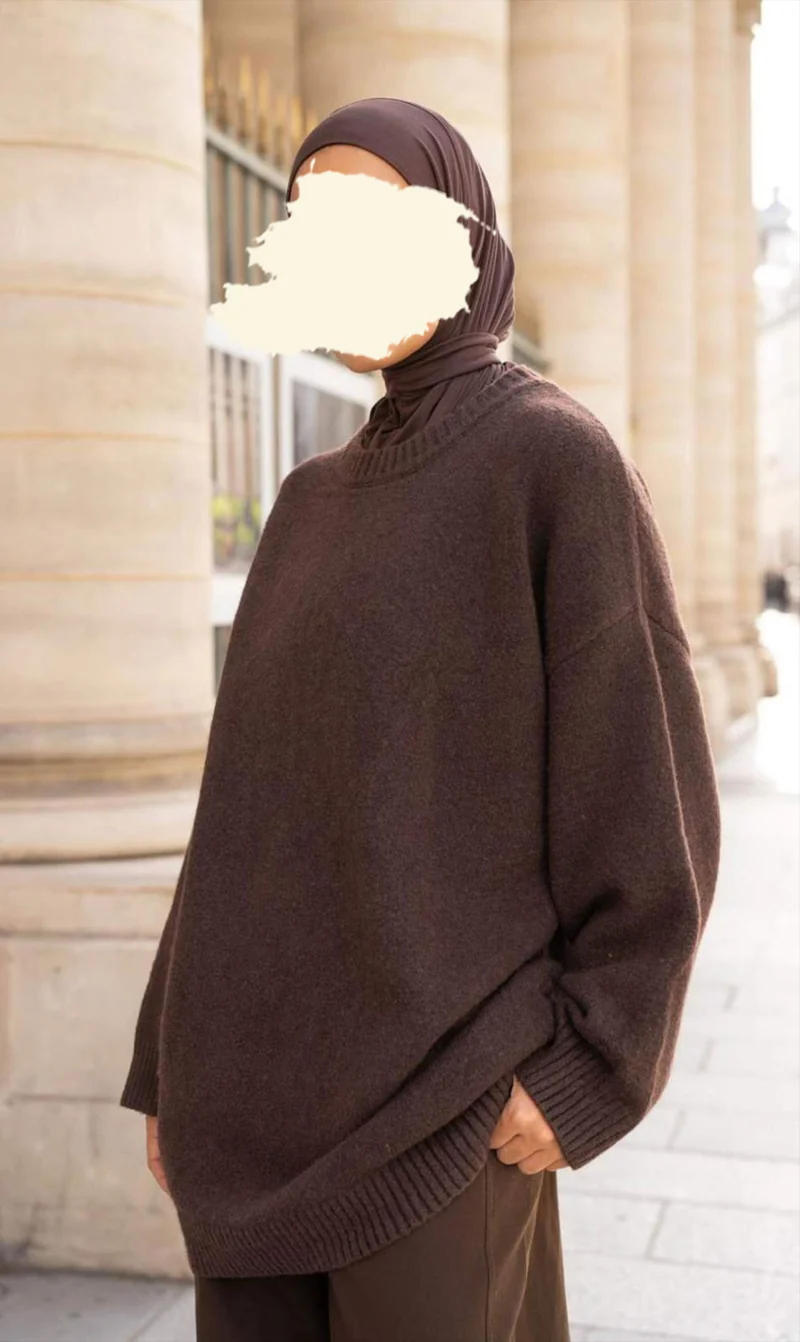 Strickpullover in Übergröße Laura