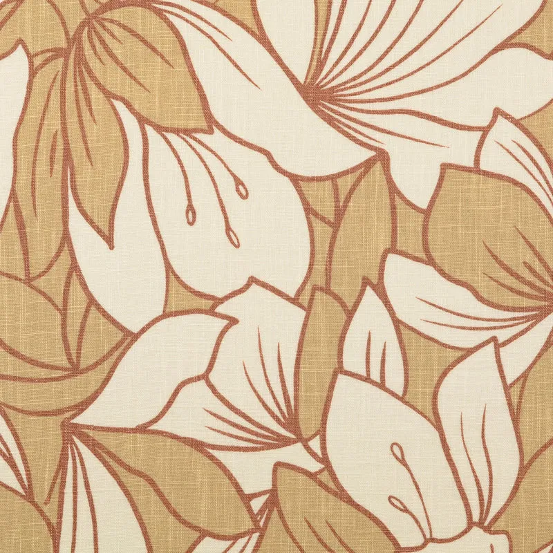 No. 1630Leinenmischung Blumenprint mint | 0.90m