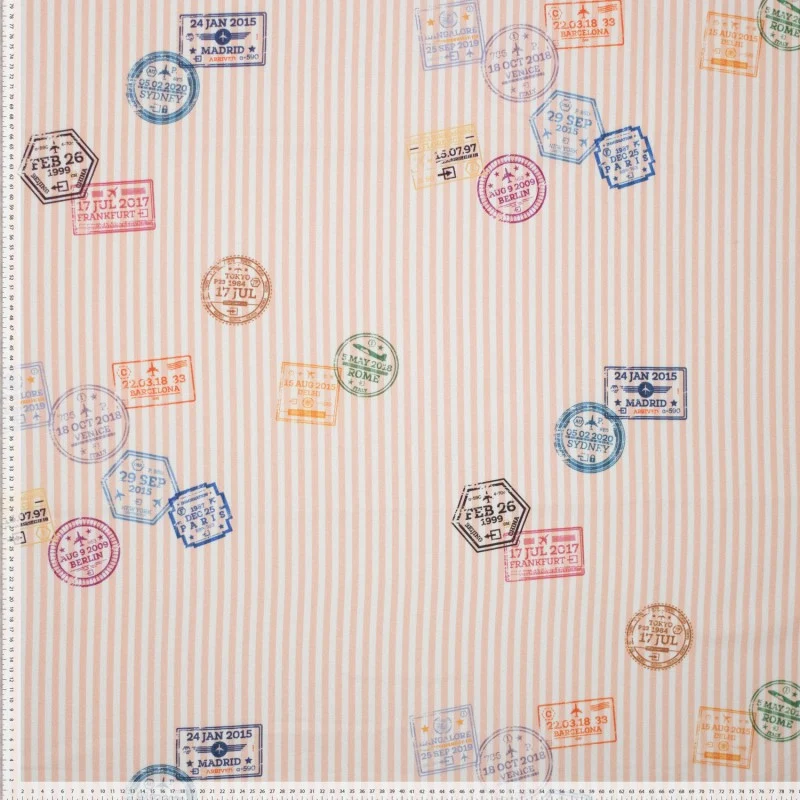 No. 2092 Canvas Streifen Reiseedition